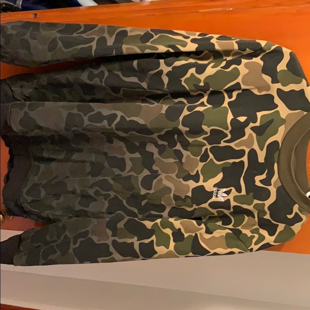 Adidas Camo Sweatshirt
